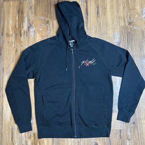 Jordan full zip hooded sweatshirt